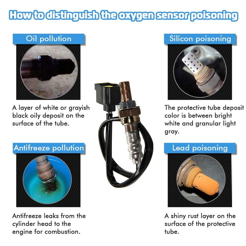 Apeixoto Oxygen Sensor 15510 Replacement for Chrysler Dodge Jeep Mercedes-Benz Mitsubishi Volkswagen Downstream Upstream Position OE Replace # Bosch 15510 - Image 4